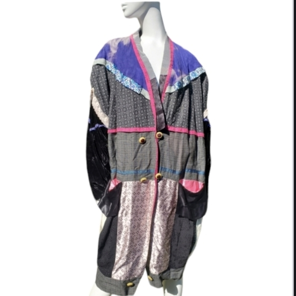 DANIEL patchwork coat - Picture 1 of 9